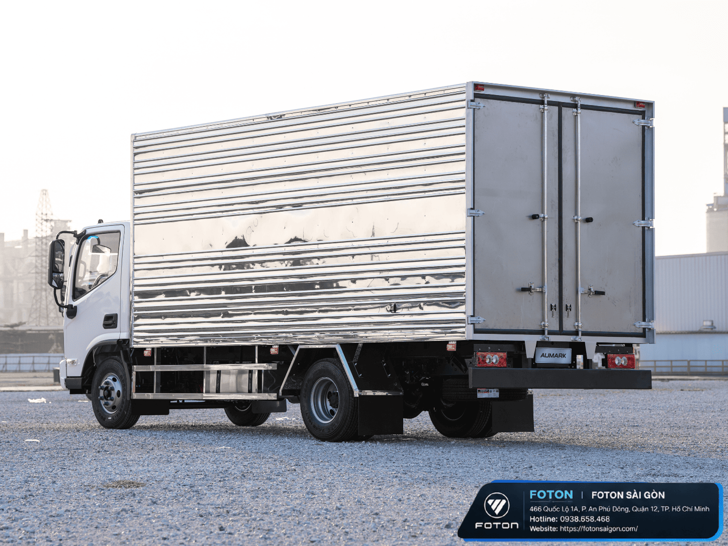Xe Foton Aumark S70 Thùng Kín- Tải trọng 7.65 Tấn - 7T6 - 7.65T
